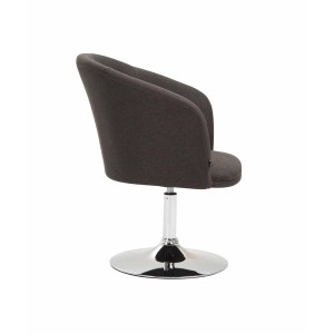 Silla de Confidente BALI TELA color Negro