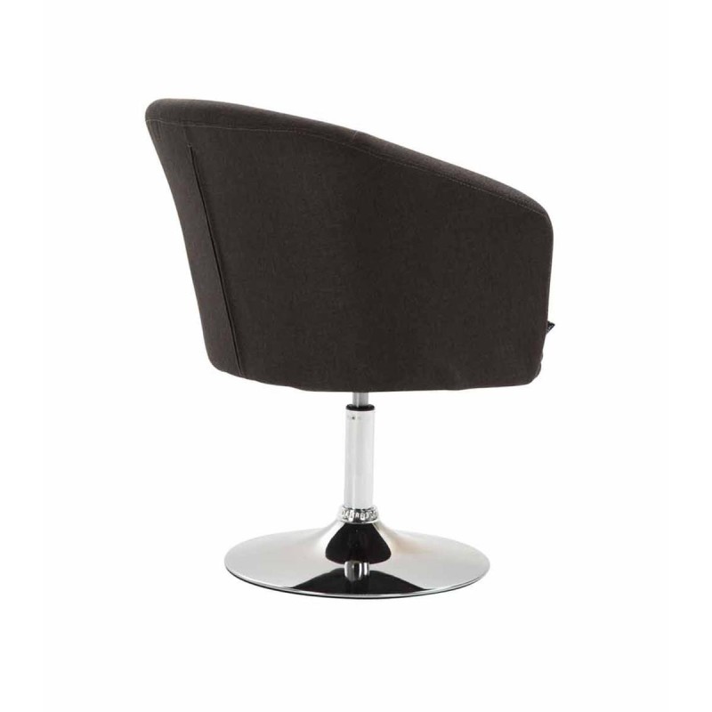 Silla de Confidente BALI TELA color Negro