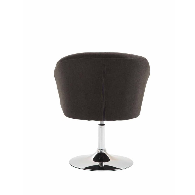 Silla de Confidente BALI TELA color Negro