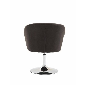 Silla de Confidente BALI TELA color Negro