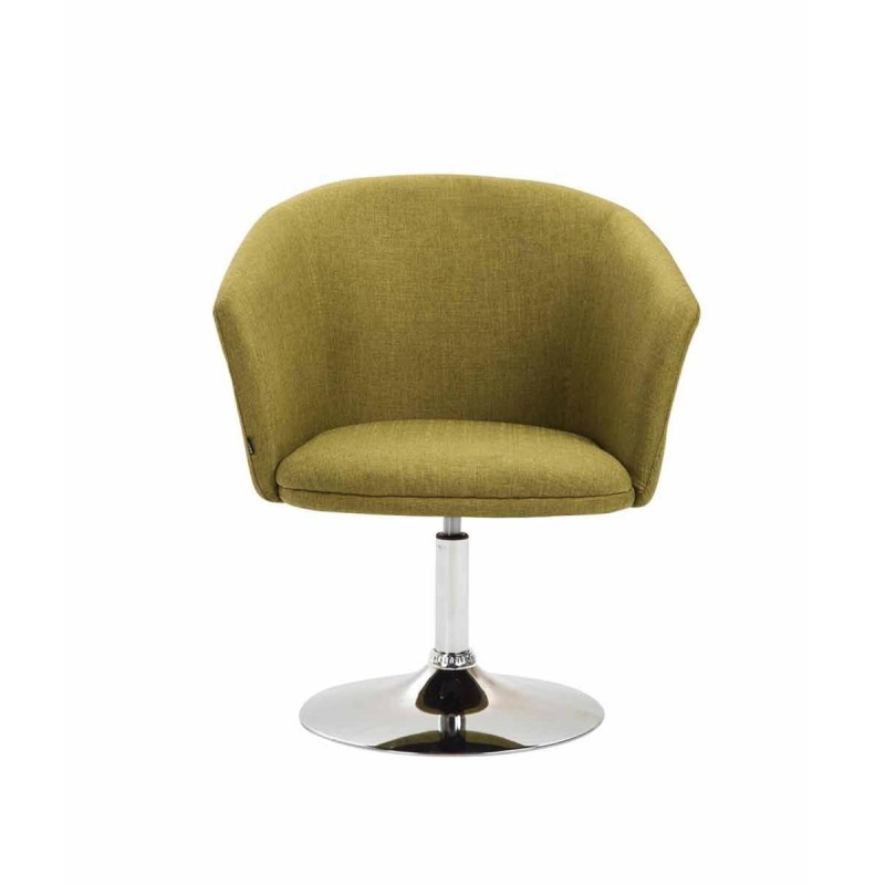 Silla de Confidente BALI TELA color Negro