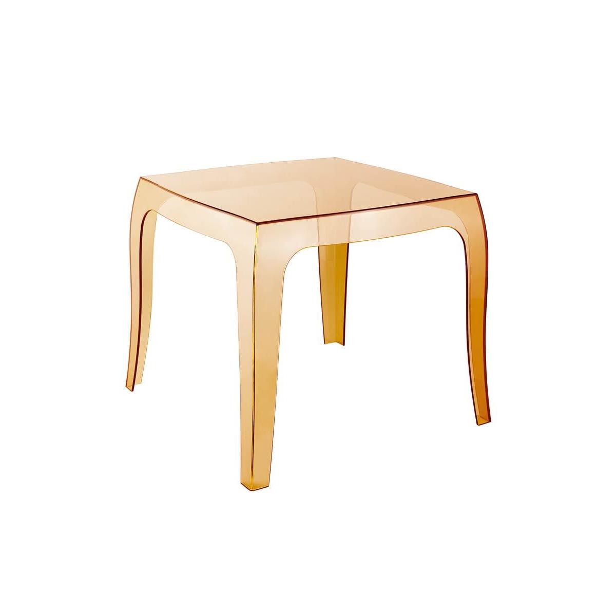 Mesa Auxiliar SOPHIE, 50x50 cm, Apilable, color Negro