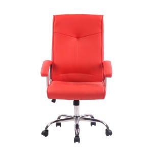 Silla de Oficina CALESTY en Piel color Negro