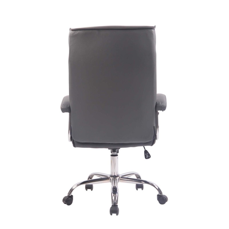 Silla de Oficina CALESTY en Piel color Negro