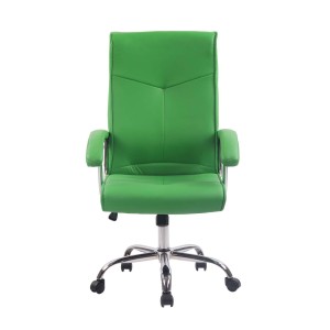 Silla de Oficina CALESTY en Piel color Negro