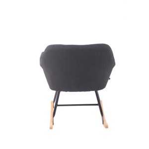 Mecedora DANDY en Tela color Negro