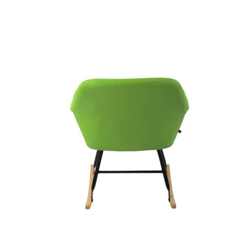 Mecedora DANDY PIEL color Negro
