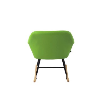 Mecedora DANDY PIEL color Negro