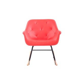 Mecedora DANDY PIEL color Negro