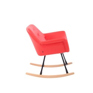 Mecedora DANDY PIEL color Negro