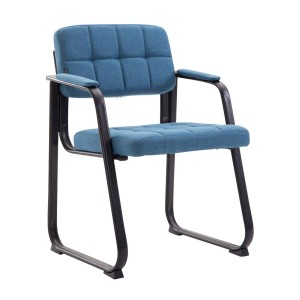 Silla de Confidente OSLO en Tela Azul