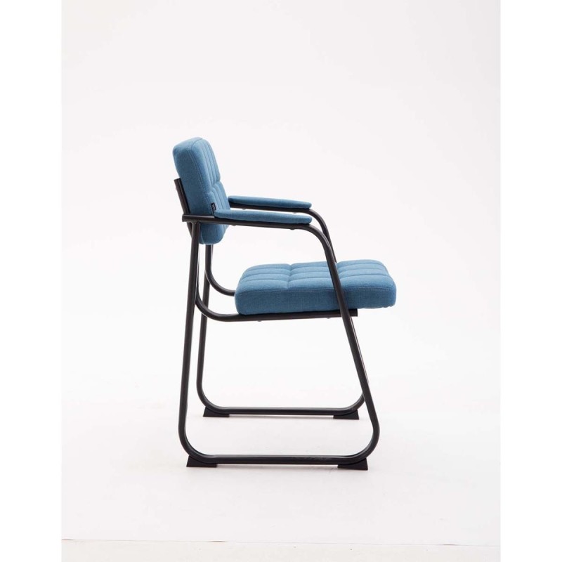 Silla de Confidente OSLO en Tela Azul