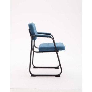 Silla de Confidente OSLO en Tela Azul
