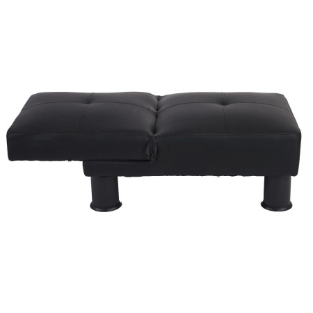 Módulo Sofá CARLO, máxima adaptabilidad, en piel negra