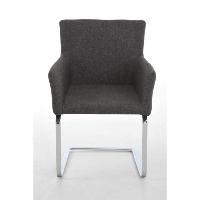 Silla de Confidente PIRU TELA color Gris