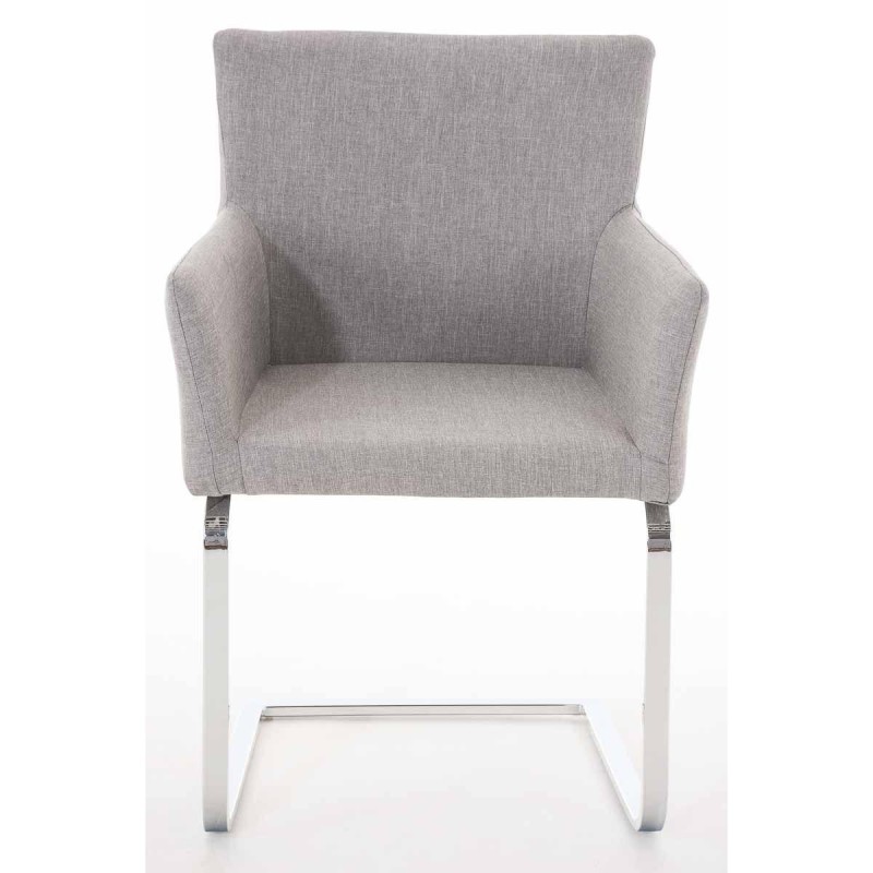 Silla de Confidente PIRU TELA color Gris