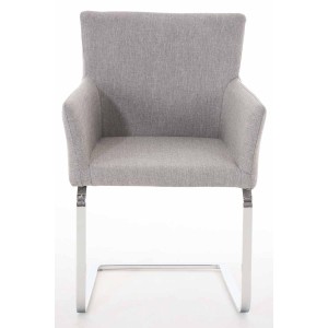 Silla de Confidente PIRU TELA color Gris
