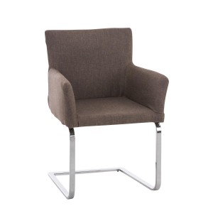 Silla de Confidente PIRU TELA color Gris