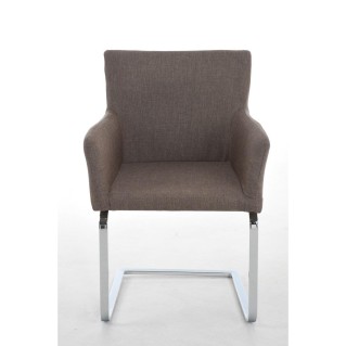 Silla de Confidente PIRU TELA color Gris 2