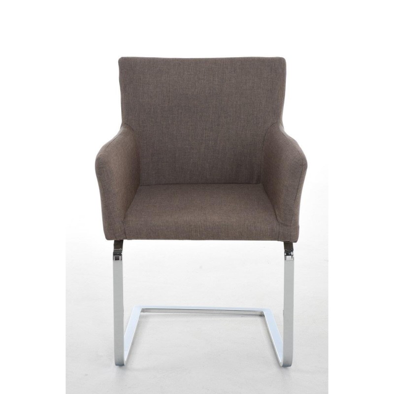 Silla de Confidente PIRU TELA color Gris
