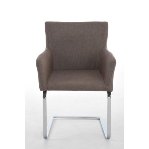 Silla de Confidente PIRU TELA color Gris