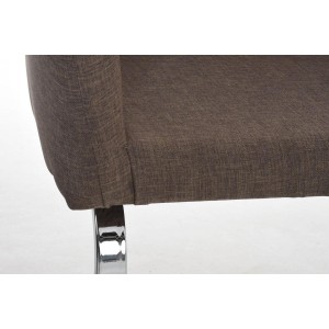 Silla de Confidente PIRU TELA color Gris