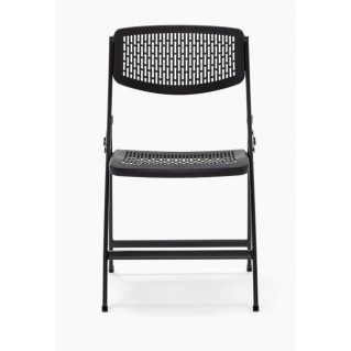 Lote 5 sillas plegables JASPER, en color negro 2