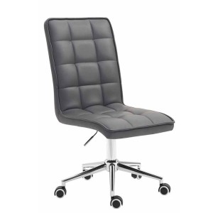 Silla de Oficina FIRAS, Ajustable en Altura, Color Negro