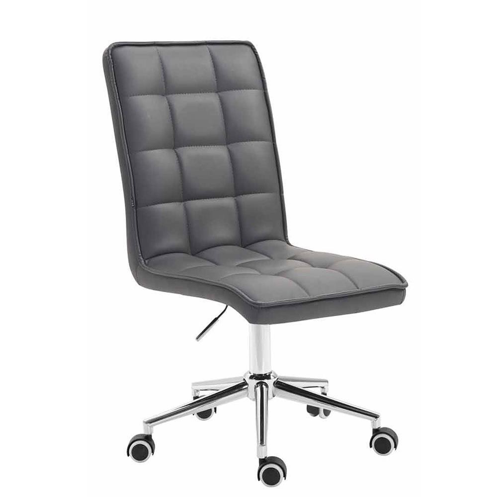 Silla de Oficina FIRAS, Exclusivo Diseño, Ajustable en Altura, Color Negro