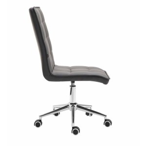 Silla de Oficina FIRAS, Ajustable en Altura, Color Negro