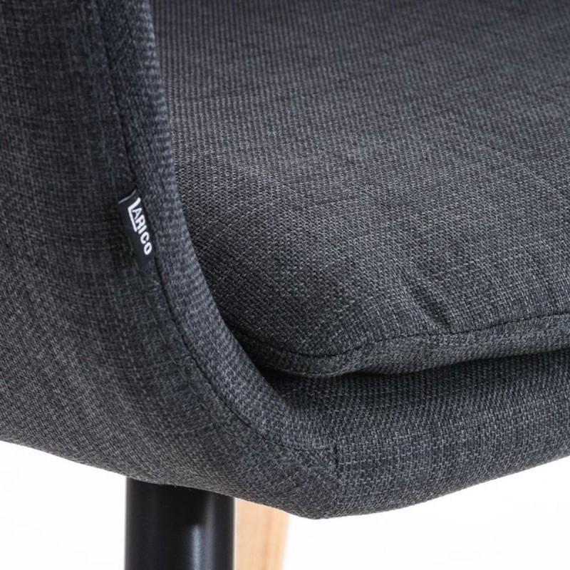 Silla de Confidente ELLIOT en Tela Negra