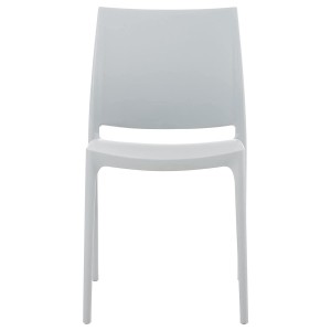 Silla de Confidente ASTRA, Diseño Apilable, en color Negro