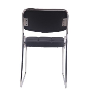 Silla de Confidente PERUGIA TELA, apilable, negro