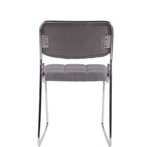 Silla de Confidente PERUGIA TELA, apilable, negro