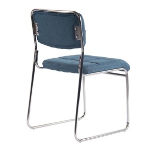 Silla de Confidente PERUGIA TELA, apilable, negro