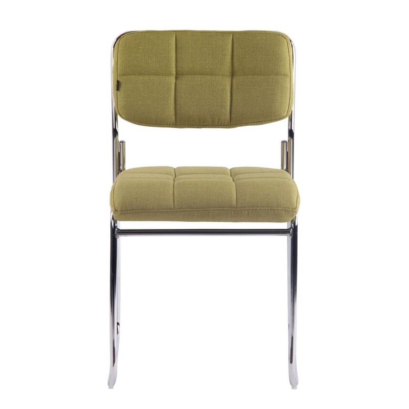 Silla de Confidente PERUGIA TELA, apilable, negro