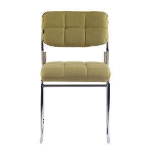 Silla de Confidente PERUGIA TELA, apilable, negro