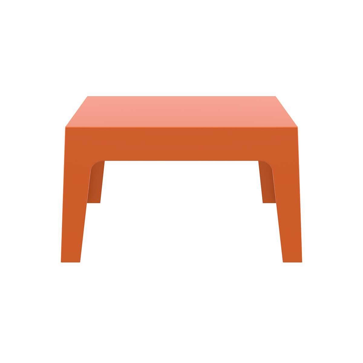 Mesa Auxiliar RICK, 70x50 cm, Apilable, color Negro