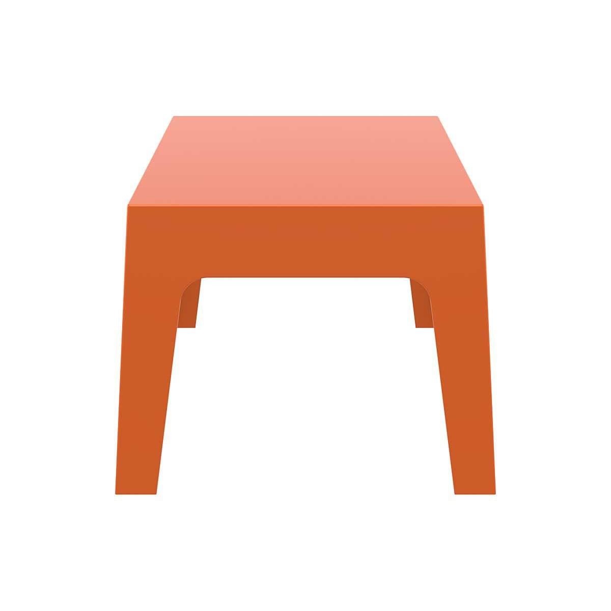 Mesa Auxiliar RICK, 70x50 cm, Apilable, color Negro