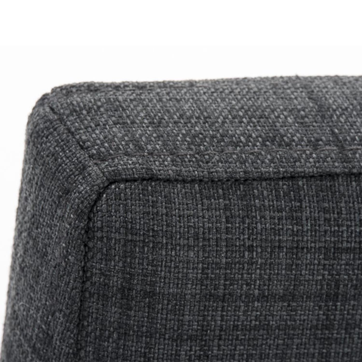 Silla de Confidente MILTON TELA, Diseño Exclusivo, Color Marrón