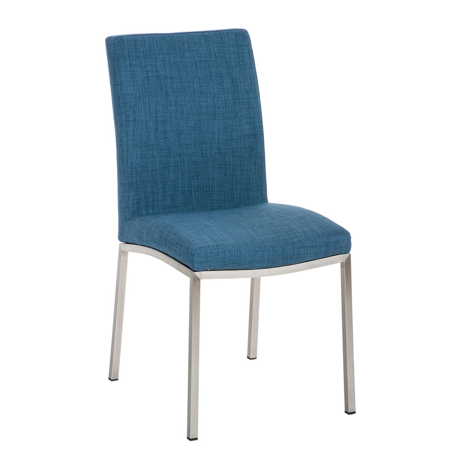 Silla de Confidente MILTON TELA, Diseño Exclusivo, Color Marrón