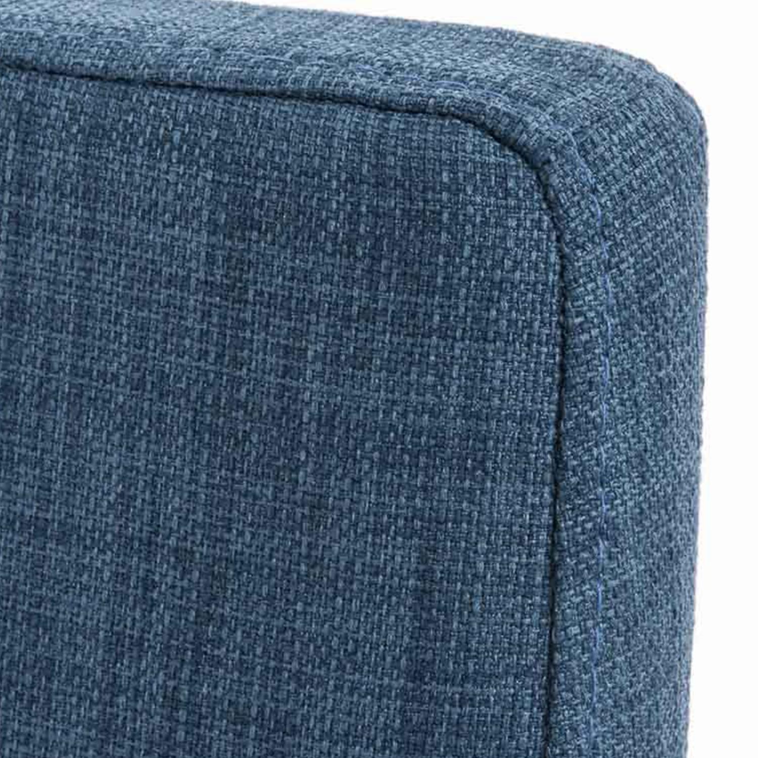 Silla de Confidente MILTON TELA, Diseño Exclusivo, Color Marrón