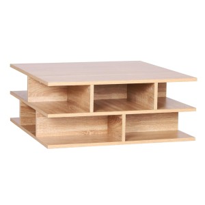 Mesa de Centro TESSA, 70x70 cm, color Blanco