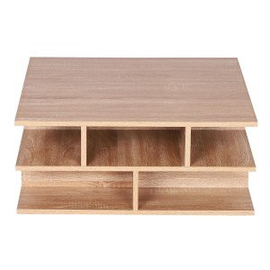 Mesa de Centro TESSA, 70x70 cm, color Blanco