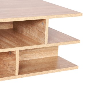 Mesa de Centro TESSA, 70x70 cm, color Blanco
