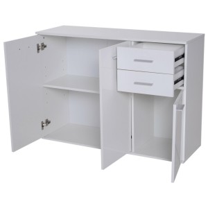 Armario Multiusos AMYA en Madera color Blanco