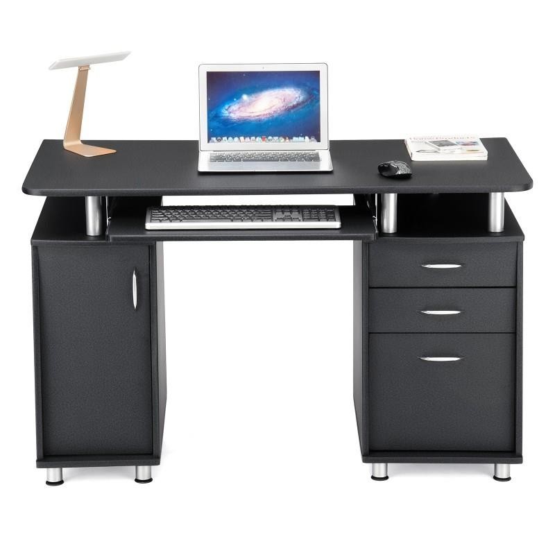 Mesa para Ordenador MOKE en Madera Negra