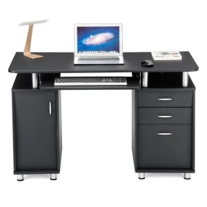 Mesa para Ordenador MOKE en Madera Negra