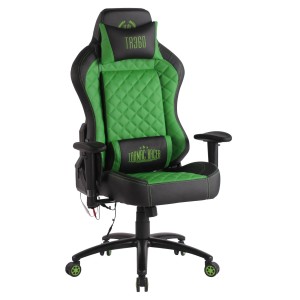 Silla Gaming COPSE en Piel color Negro