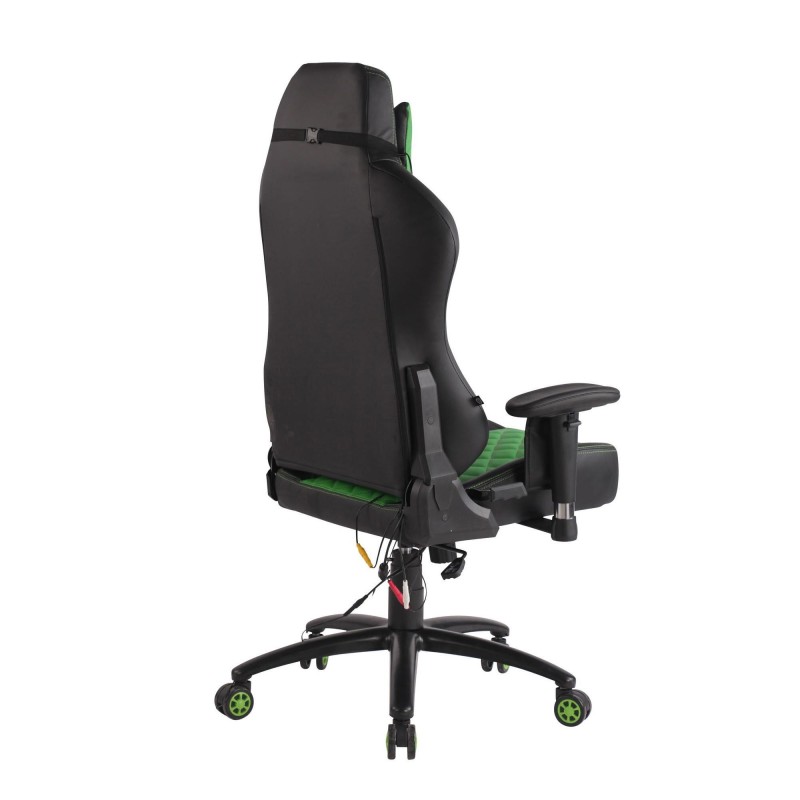Silla Gaming COPSE en Piel color Negro